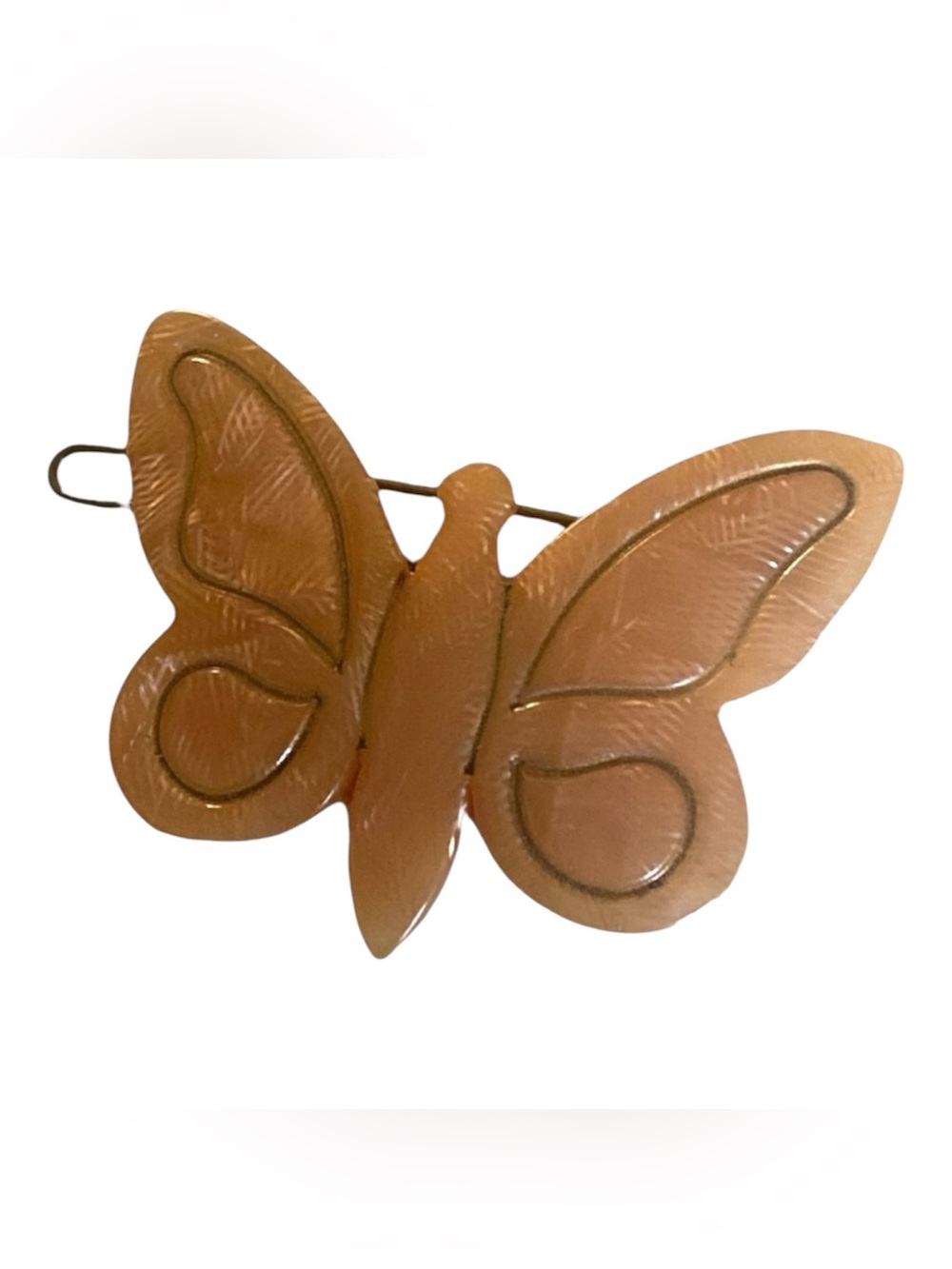 1980’s Laurent Olivier Butterfly Barrette, Made in France, Deadstock